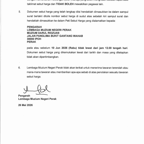 IKLAN SEBUT HARGA GUARD-